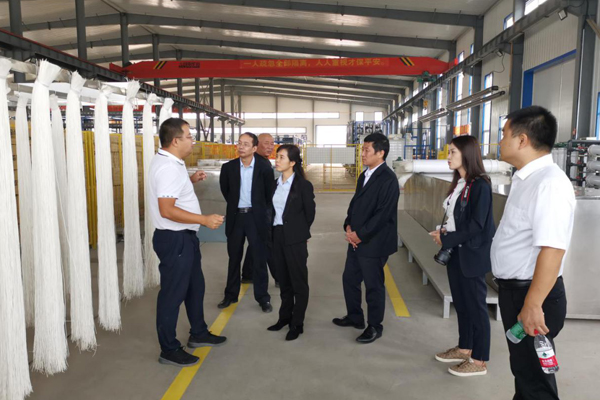 陜西航天建設集團有限公司總經理、黨委副書記謝明娟率隊赴遼寧一諾環保產業集團開展考察調研工作 陜西航天建設集團有限公司總經理、黨委副書記謝明娟率隊赴遼寧一諾環保產業集團開展考察調研工作